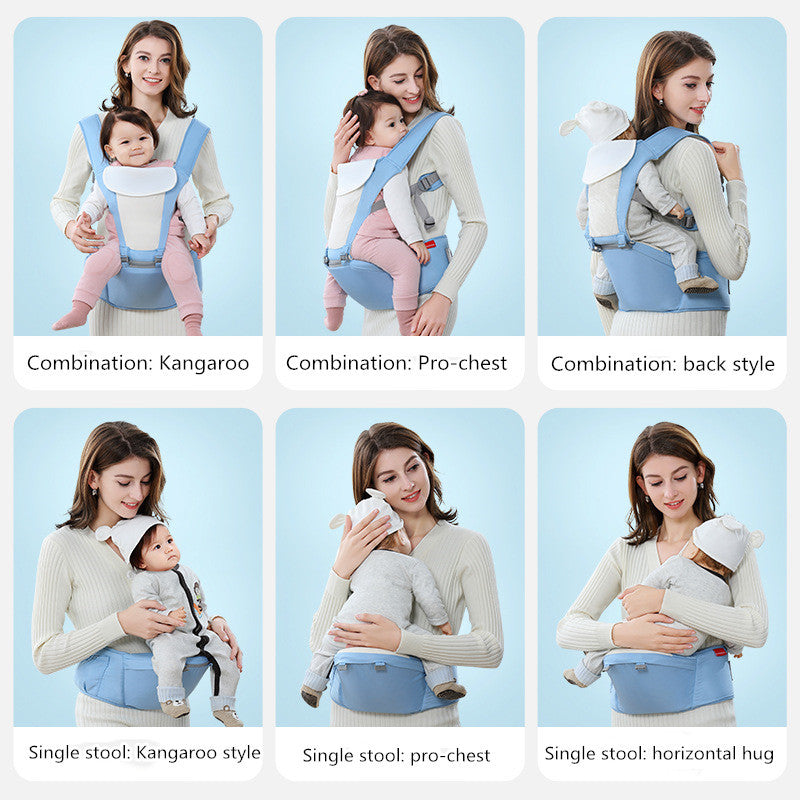 "Four Seasons" Breathable Baby Sling Baby Waist Stool