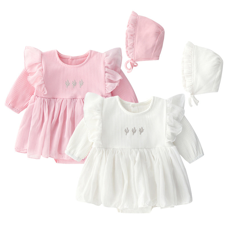 Baby Princess Fluffy Dress & Hat