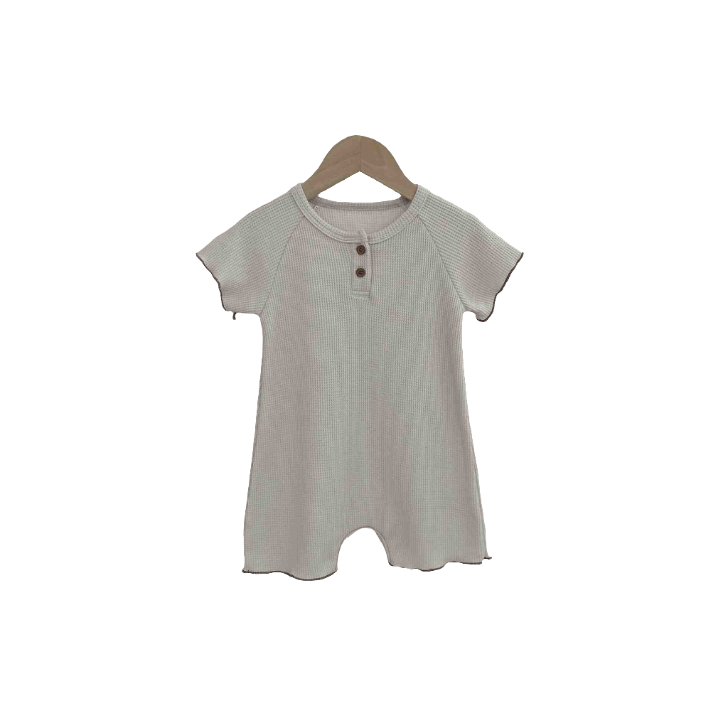 Short Sleeve One-Piece Casual Going Out Baby Rompers